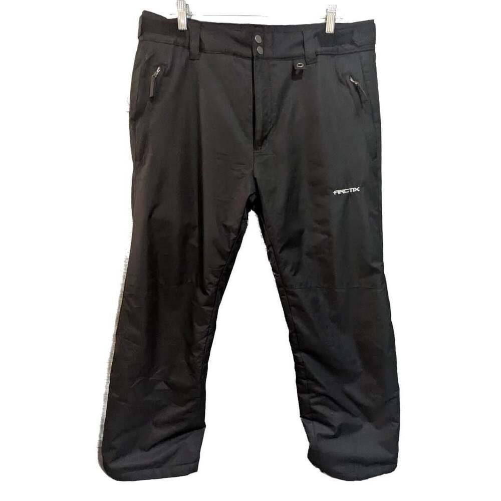 Arctix Men's Essential Regular Fit Insulated Snow Pants Black